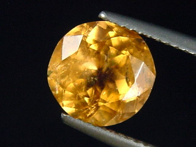 Imperialtopas / Imperial Topas 3,66 Ct. Rund 9 mm Brasilien