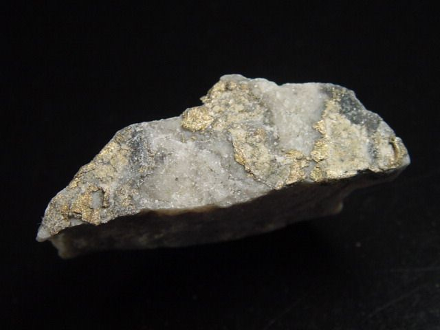 Silber Stufe 48 mm reiche Silberader - Garpenberg, Schweden