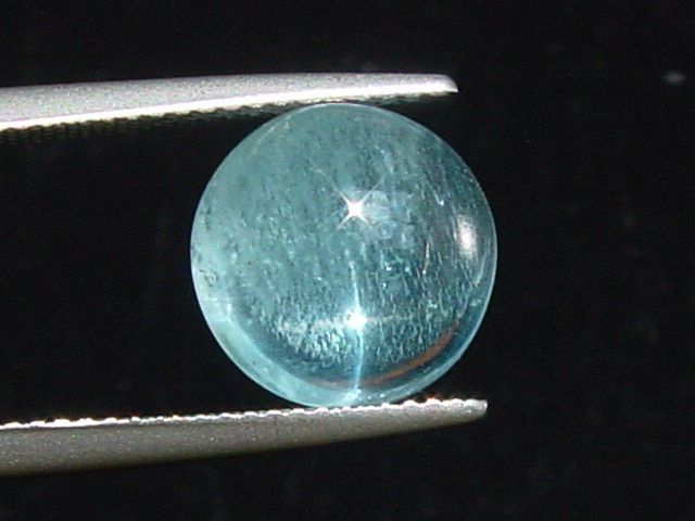 Sternaquamarin / Stern Aquamarin 5,25 Ct. selten Brasilien