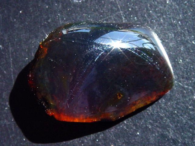 Blauer Bernstein 18,02 Gramm - 4,9 cm Sumatra, Indonesien