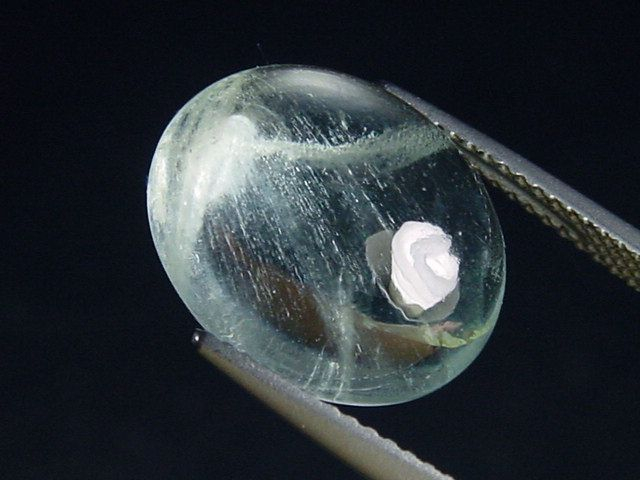 Aquamarin 8,73 Ct. 15 x 12 mm Oval Cabochon