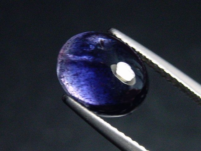 Iolit / Cordierit 2,96 Ct. Oval Cabochon 10 x 8 mm