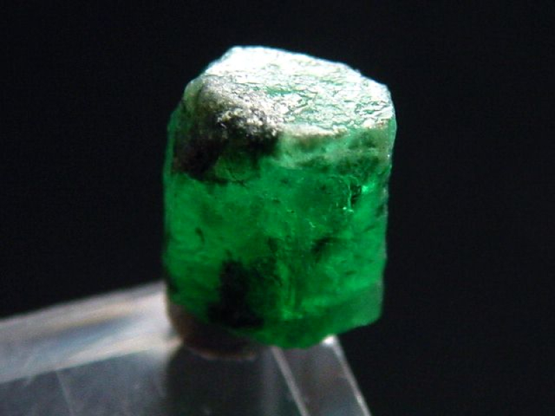 Emerald crystal 6,5 mm fine green - Muzo, Colombia