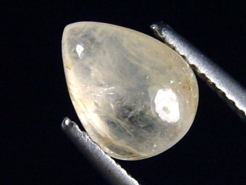 Phenakit 2,05 Ct. Tropfen Cabochon selten - Piracicaba, Minas Gerais, Brasilien