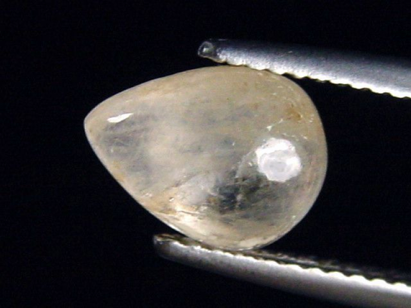 Phenakit 2,05 Ct. Tropfen Cabochon selten - Piracicaba, Minas Gerais, Brasilien