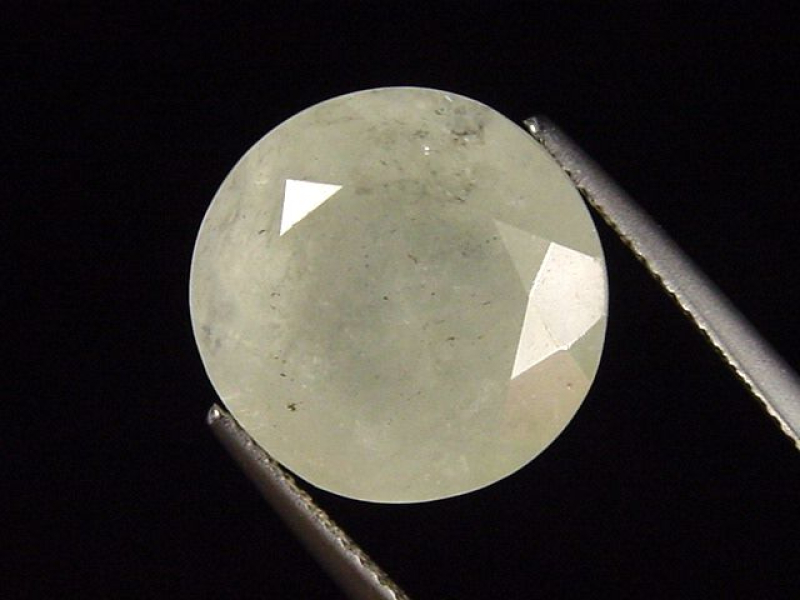 Datolith 15,10 Ct. Rund geschliffen - Charcas, Mexiko