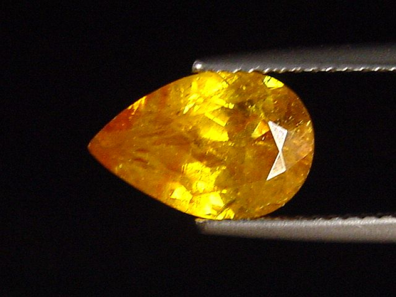 Sphalerit / Zinkblende 3,00 Ct. Tropfen - Picos de Europa, Spanien