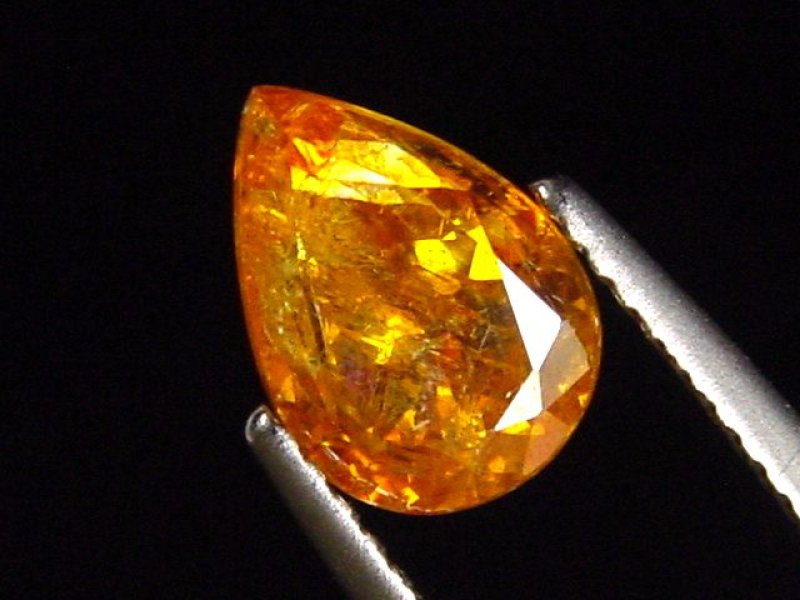 Sphalerit / Zinkblende 1,79 Ct. Tropfen - Picos de Europa, Spanien