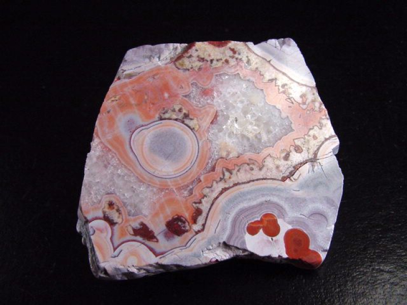 Achat Geode 62 mm mit schönem Farbkontrast - Idar Oberstein, Deutschland