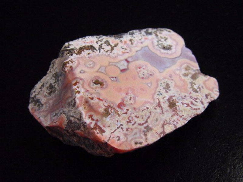 Achat Geode 50 mm mit schönem Farbkontrast - Idar Oberstein, Deutschland