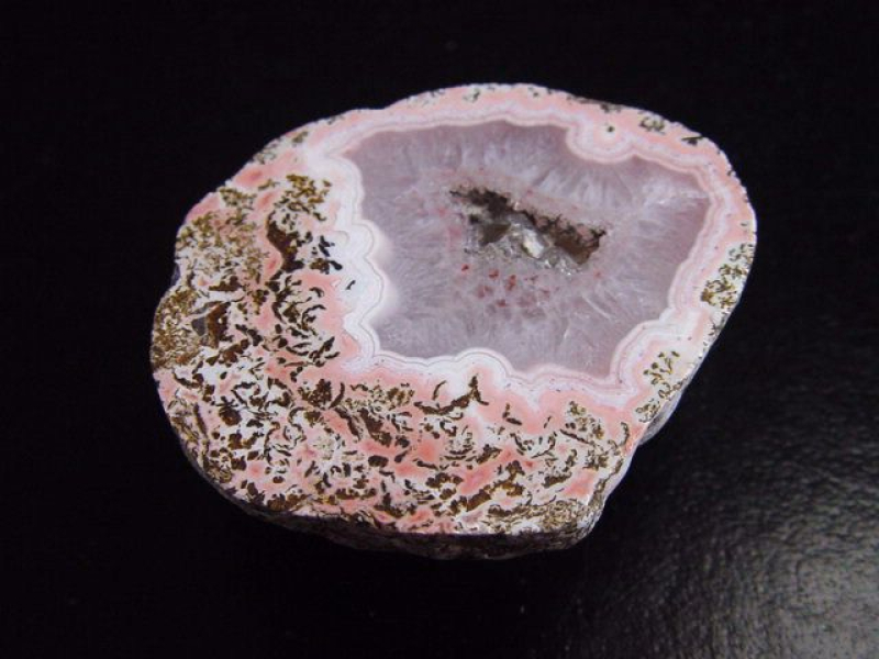 Achat Druse 42 mm mit schönem Farbkontrast - Idar Oberstein, Deutschland