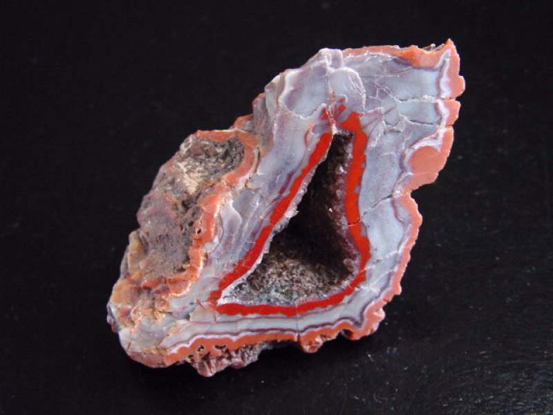 Achat Druse 53 mm mit schönem Farbkontrast - Idar Oberstein, Deutschland