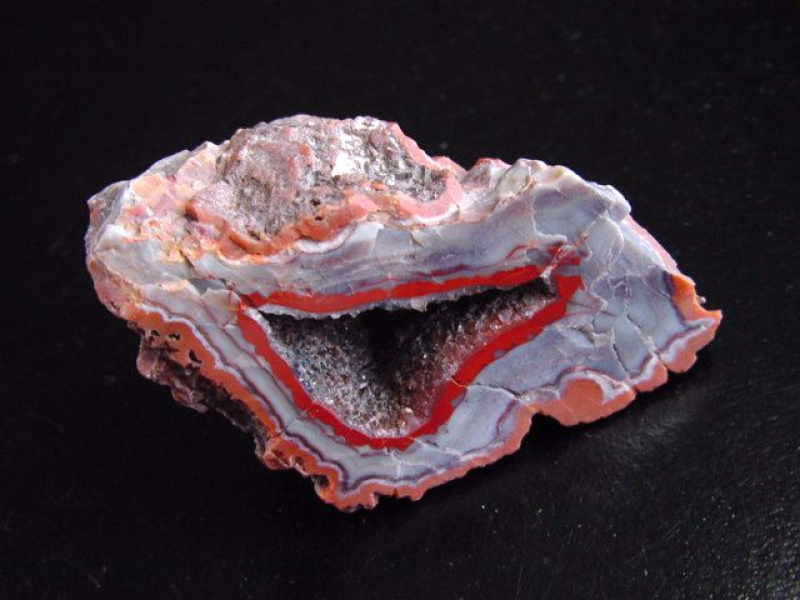 Achat Druse 53 mm mit schönem Farbkontrast - Idar Oberstein, Deutschland