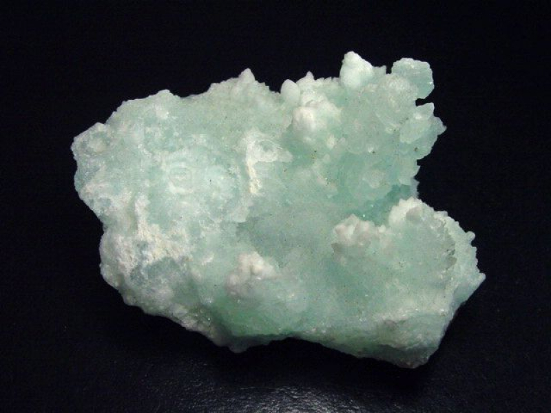 Aragonit Stufe 70 mm himmelblau - Laurion, Griechenland