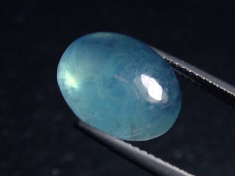 Aquamarin 6,01 Ct. 13,5 x 10 mm Oval Cabochon