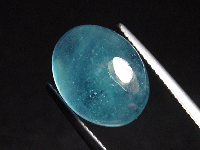 Aquamarin 8,00 Ct. 14 x 11 mm Oval Cabochon