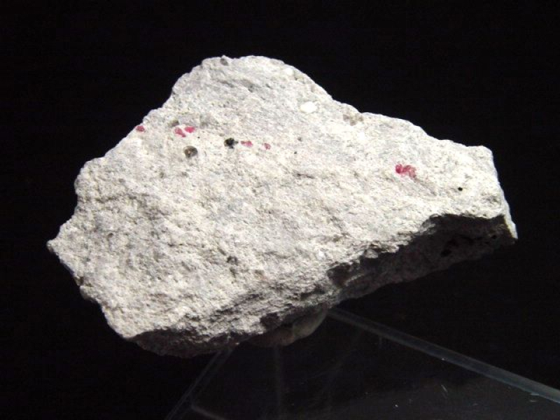 Bixbit / roter Beryll 59 mm Stufe - Wah Wah mnts., Utah, USA