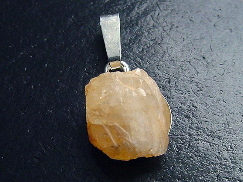 Phenakit Kristall Anhänger 925 Silber 20 mm selten - Piracicaba, Minas Gerais, Brasilien