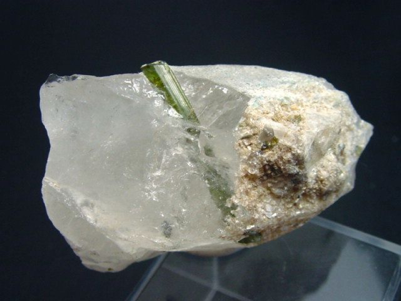 Verdelith Turmalin Stufe 54 mm - Minas Gerais, Brasilien