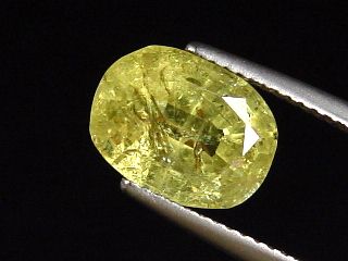 Grossular Granat 4,36 Ct. Oval 11 x 8 mm Sri Lanka