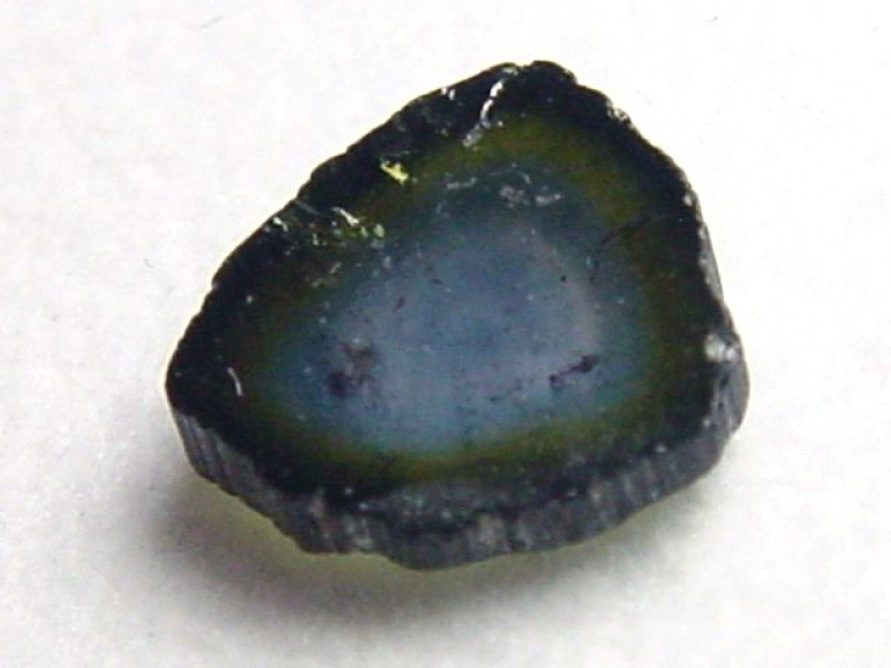 Turmalin 0,90 Ct. polierte Kristallscheibe Brasilien