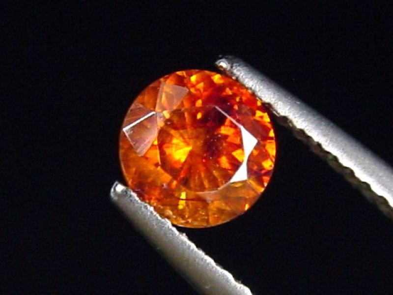Sphalerit / Zinkblende 0,97 Ct. Rund - Picos de Europa, Spanien