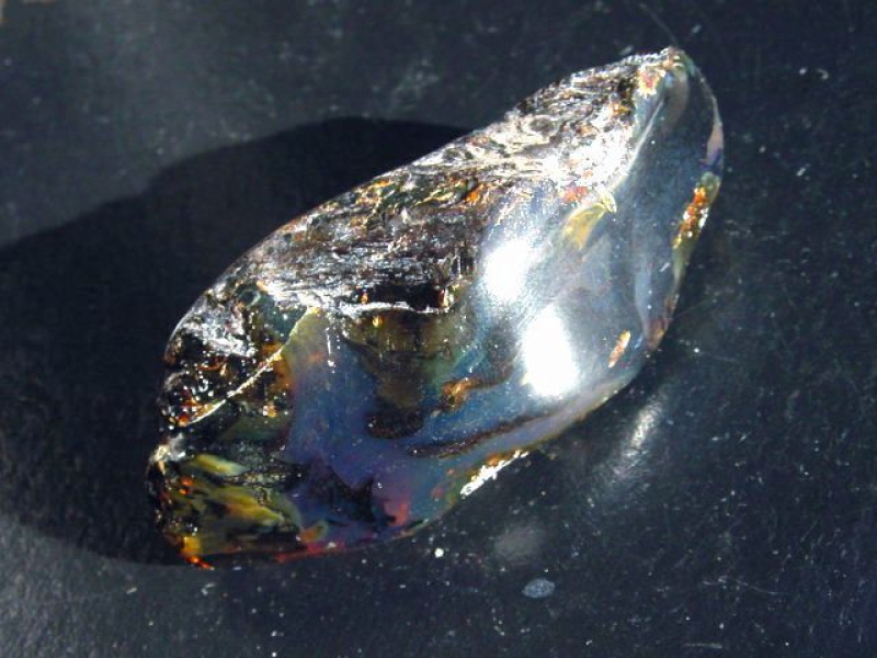 Blauer Bernstein 30,88 Gramm - 7,5 cm Sumatra, Indonesien