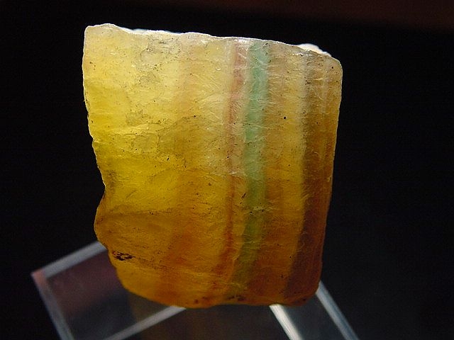 Fluorit 40 mm bunt gebändert - Minas Gerais, Brasilien