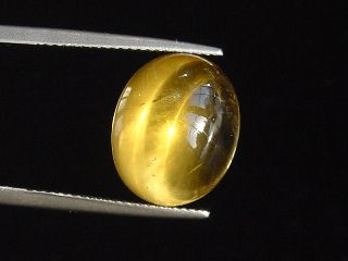 Goldberyll Katzenauge 11,26 Ct. selten - Minas Gerais, Brasilien