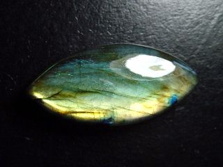 Labradorit 69,24 Ct. Navette Cabochon 47 x 22 mm Australien