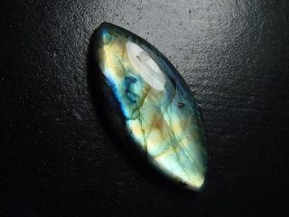 Labradorit 67,66 Ct. Navette Cabochon 52 x 23 mm Australien