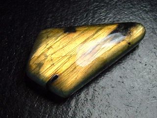 Labradorit 35,75 Ct. Freiform Cabochon 35 x 19 mm Australien