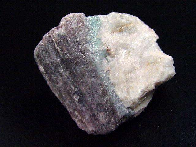 Paraiba Turmalin Stufe / Cupro Elbait 29 mm - Brasilien