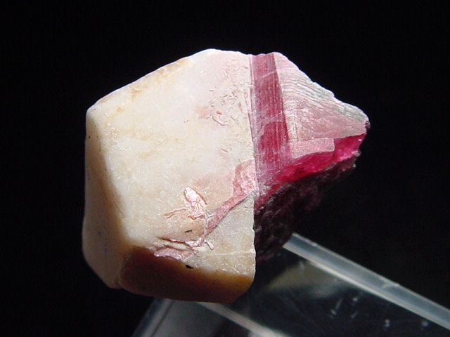 Rhodonite crystal 27 mm cherry red - Morro da Mina, Brazil