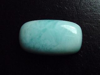 Larimar 24,29 Ct. rectangle cabochon - Dominic. Republic