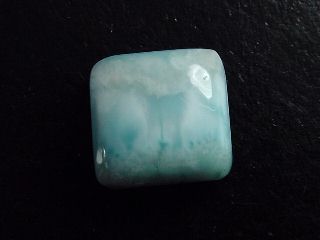Larimar 17,32 Ct. Rechteck Cabochon - Dominik. Republik