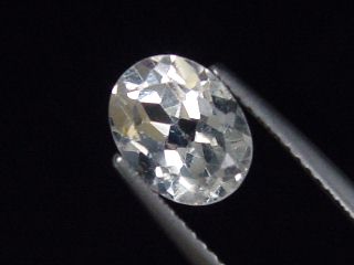 White Topaz 2,52 Ct. oval Brazil