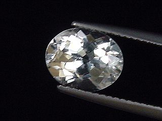 White Topaz 3,63 Ct. oval Brazil