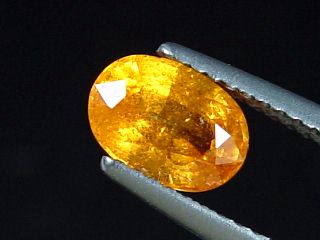 Spessartit Granat 1,43 Ct. feine Farbe - 7,5 x 5 mm Oval