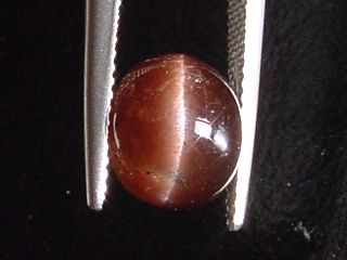 Scapolite Catseye 3,84 Ct. fine redbrown Tanzania