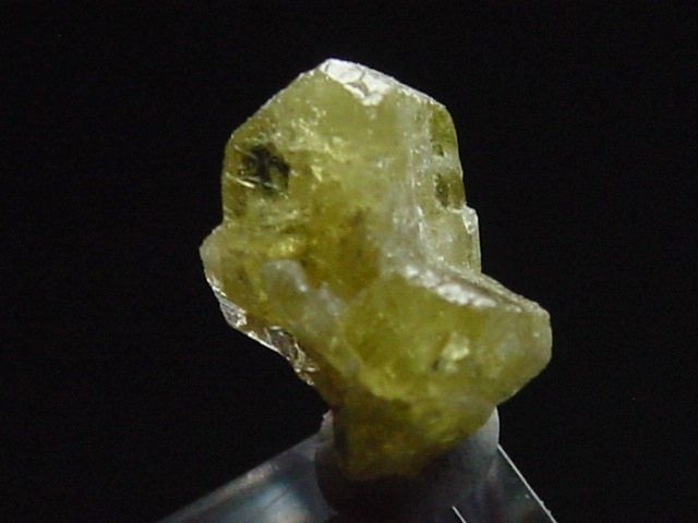 Chrysoberyl crystal 8 mm - Ambatomanoina, Madag.