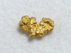 Gold nugget 5 mm - Palsinoja, Lappia, Finland