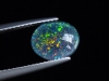 Opal 10 x 8 mm oval cabochon triplet - Australia
