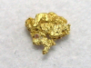 Gold nugget 4 mm - Ruihtu-Äytsi, Lappia, Finland