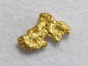 Gold nugget 5,5 mm - Ruihtu-Äytsi, Lappia, Finland