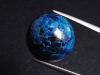 Shattuckite 19,57 Ct. round cabochon - Bisbee, Arizona, USA