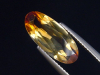 Citrine 3,35 Ct. bicolor oval Brazil