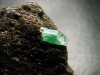 Emerald crystal specimen 54 mm - Habachtal, Austria