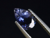 Iolith / Cordierit 1,14 Ct. feines Violett 9 x 6 mm Tropfen - B-Qualität
