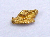 Gold Nugget 5,5 mm - Selperinoja, Lappland, Finnland